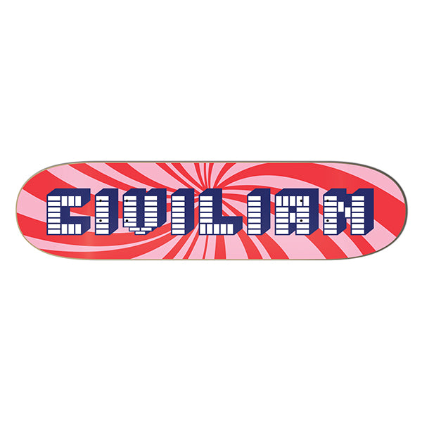 Civilian - Deck - Candy Series "Swirls" (Red)