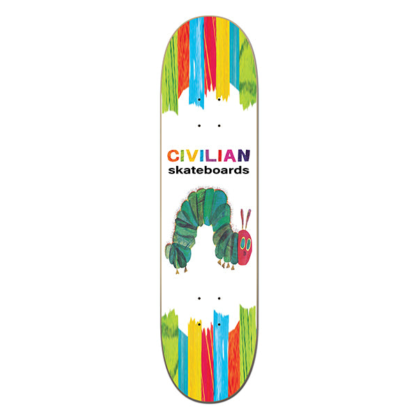 Caterpillar Skateboard Deck – Civilian Bookworm Series