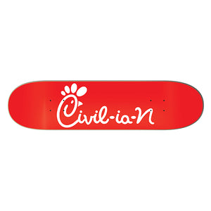 Civilian - Deck - Team Logo "Cil-Fil-A" (Red)