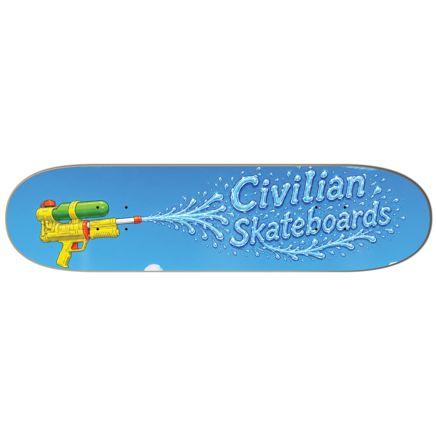 Civilian - Deck - Team Logo "WATER GUN"