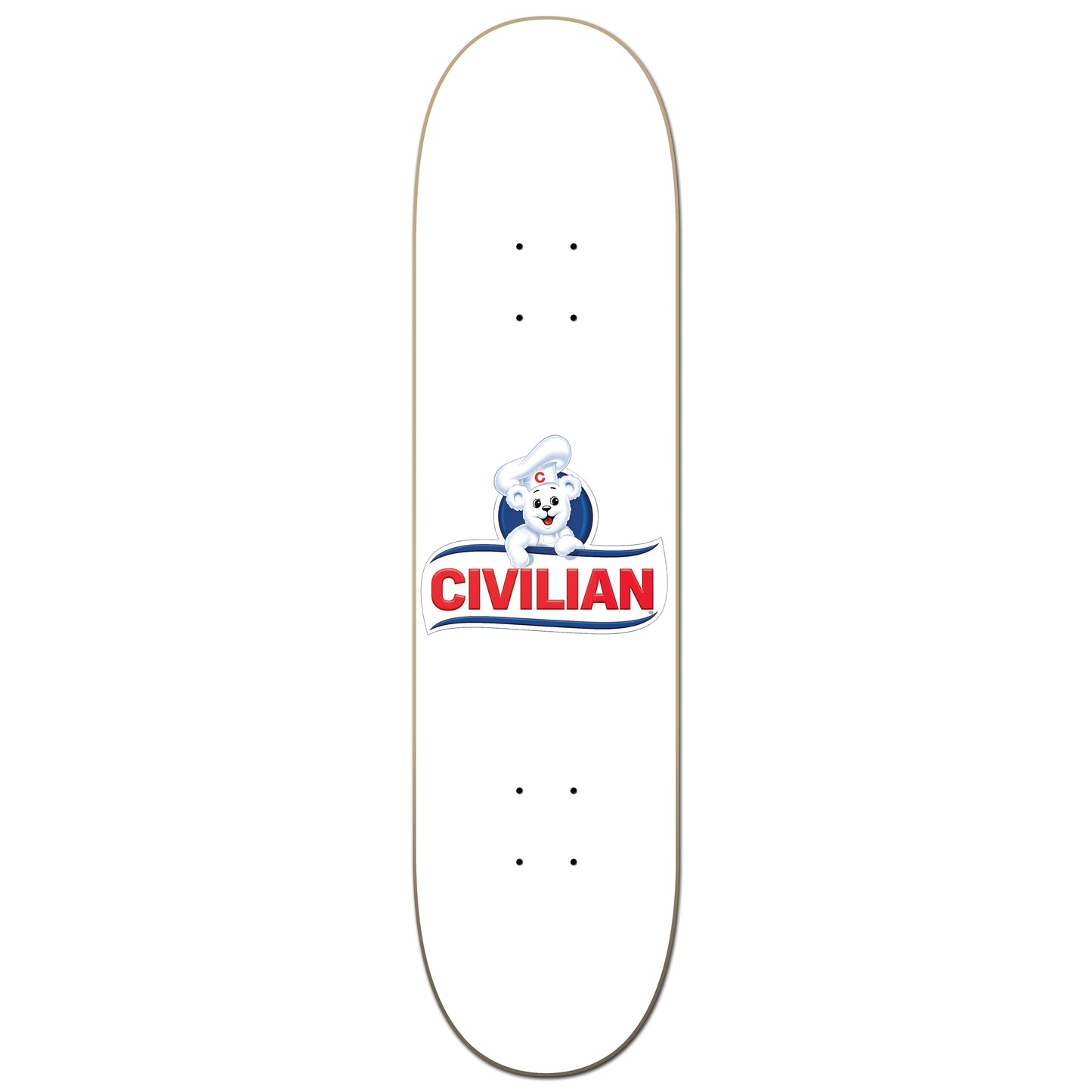 Civilian - Deck - Team Logo "Bread Dude"