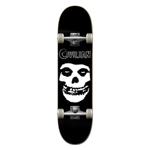 Civilian - Complete - Rocker Series "Misfit Skull" GLOW IN THE DARK