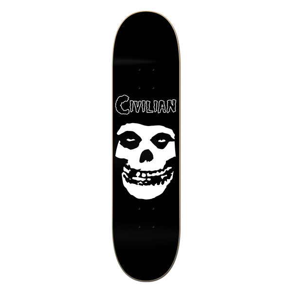 Civilian - Deck - Rocker Series "Misfit Skull" (Glow in the Dark)