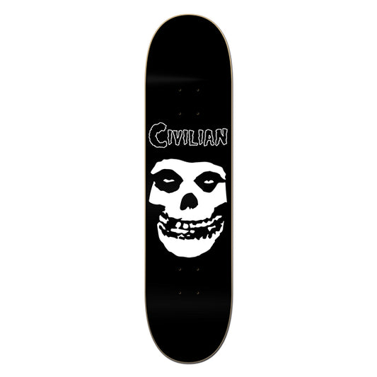 Civilian - Deck - Rocker Series "Misfit Skull" (Glow in the Dark)