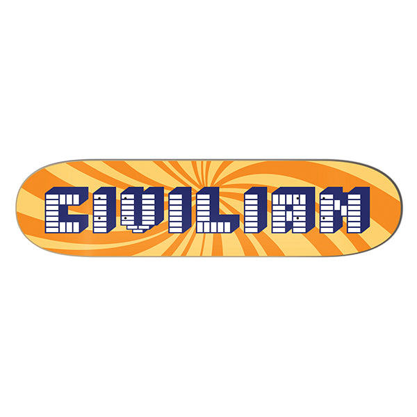 Civilian - Deck - Candy Series "Swirls" (Orange)