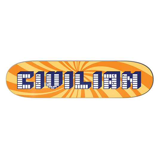 Civilian - Deck - Candy Series "Swirls" (Orange)