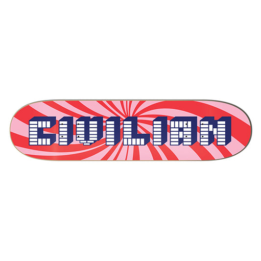 Civilian - Deck - Candy Series "Swirls" (Red)