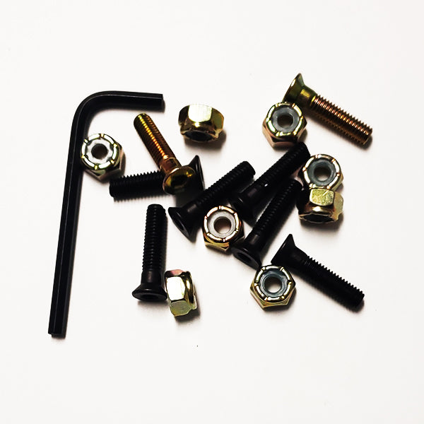 Big Top - Hardware - 7/8" Allen (2-Gold/6-Black)