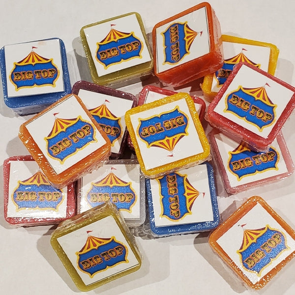 Big Top - Wax - Mini Squares 25-Pk (Assorted Colors)