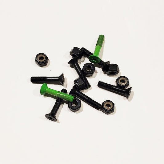 Big Top - Hardware - 1" Phillips (2-Green/6-Black)