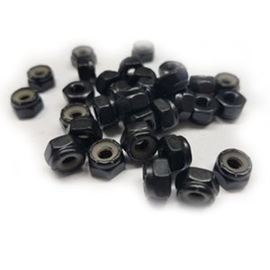 Bulk - Hardware - Mounting Nuts (Black) 100-Pk